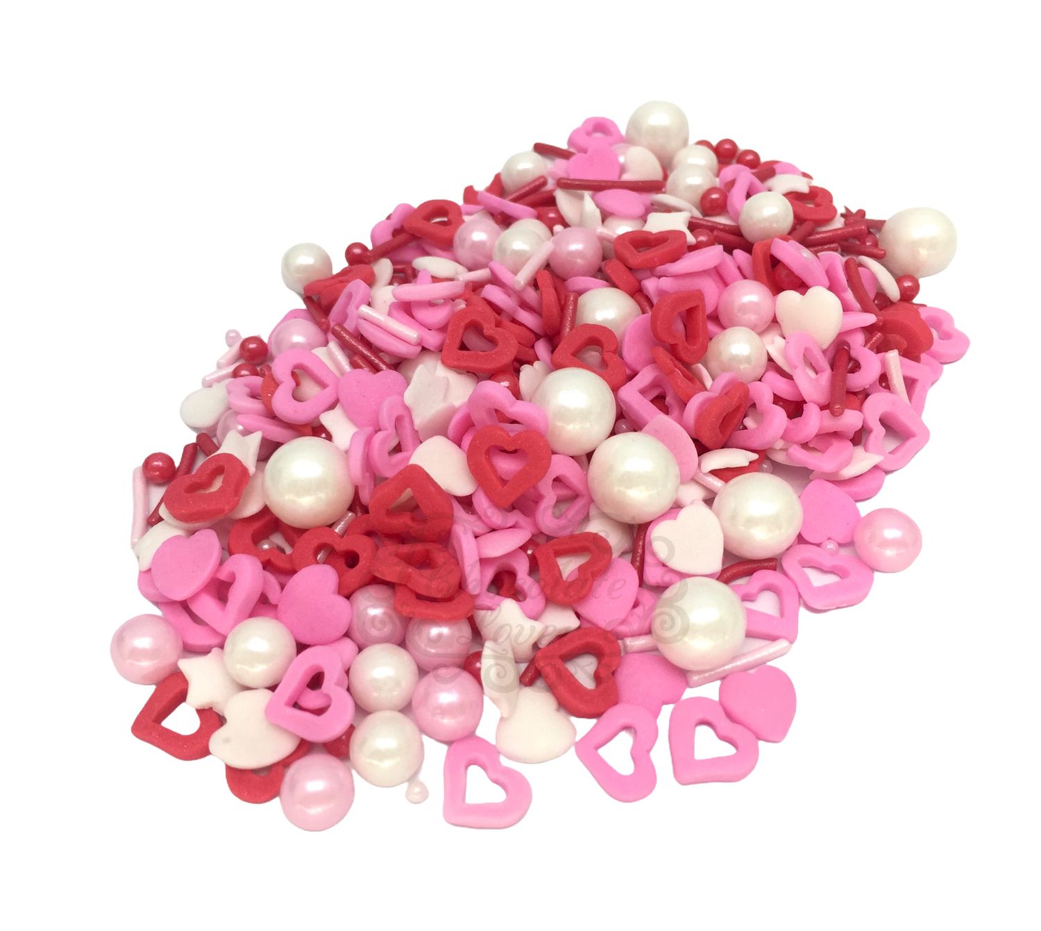 SPRINKLE HEART PEARL MIX