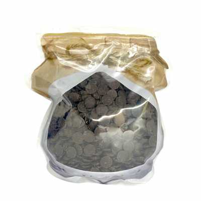 SAHARA 60% DARK BUTTONS CHOCOLATE COUVERTURE 1kg