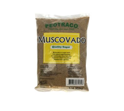 PEOTRACO MUSCOVADO SUGAR 250g
