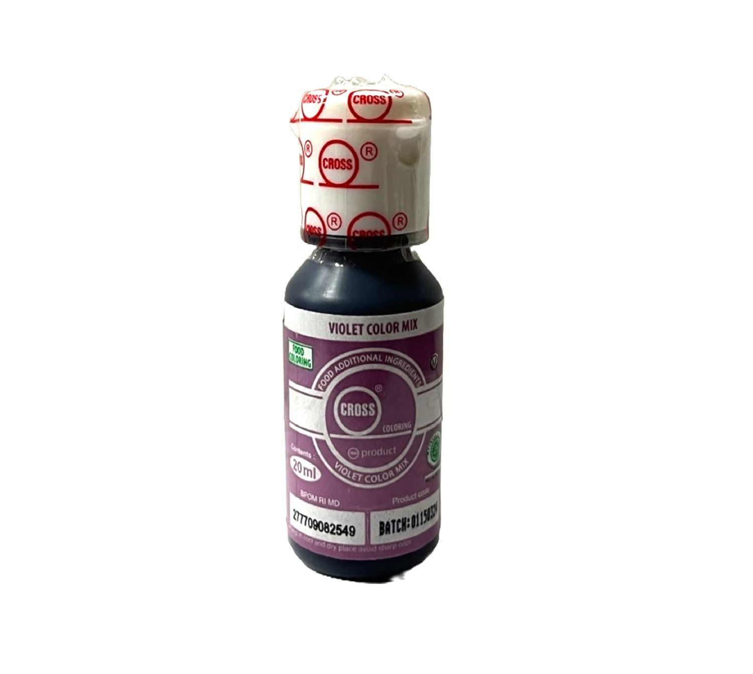 CROSS OIL BASED FOOD COLOR VIOLET 20ml