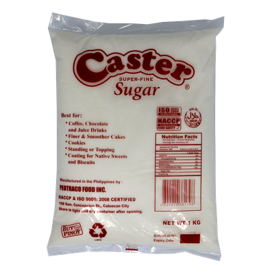 PEOTRACO CASTER SUGAR 1kg