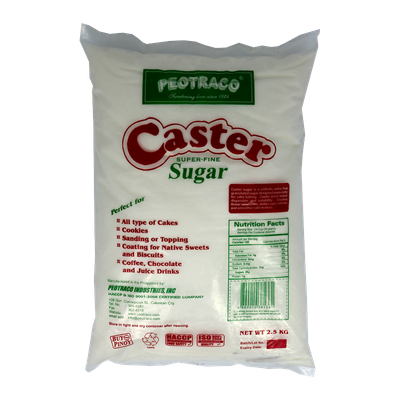 PEOTRACO CASTER SUGAR 2.5kg