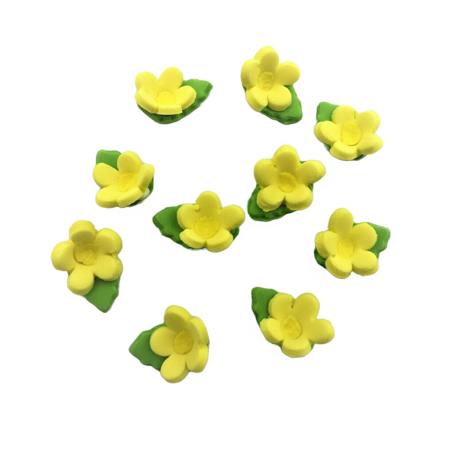 SAMPAGUITA WITH LEAVES YELLOW 10&#39;s