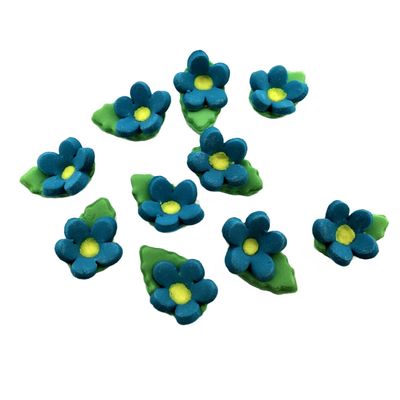 SAMPAGUITA WITH LEAVES BLUE 10&#39;s