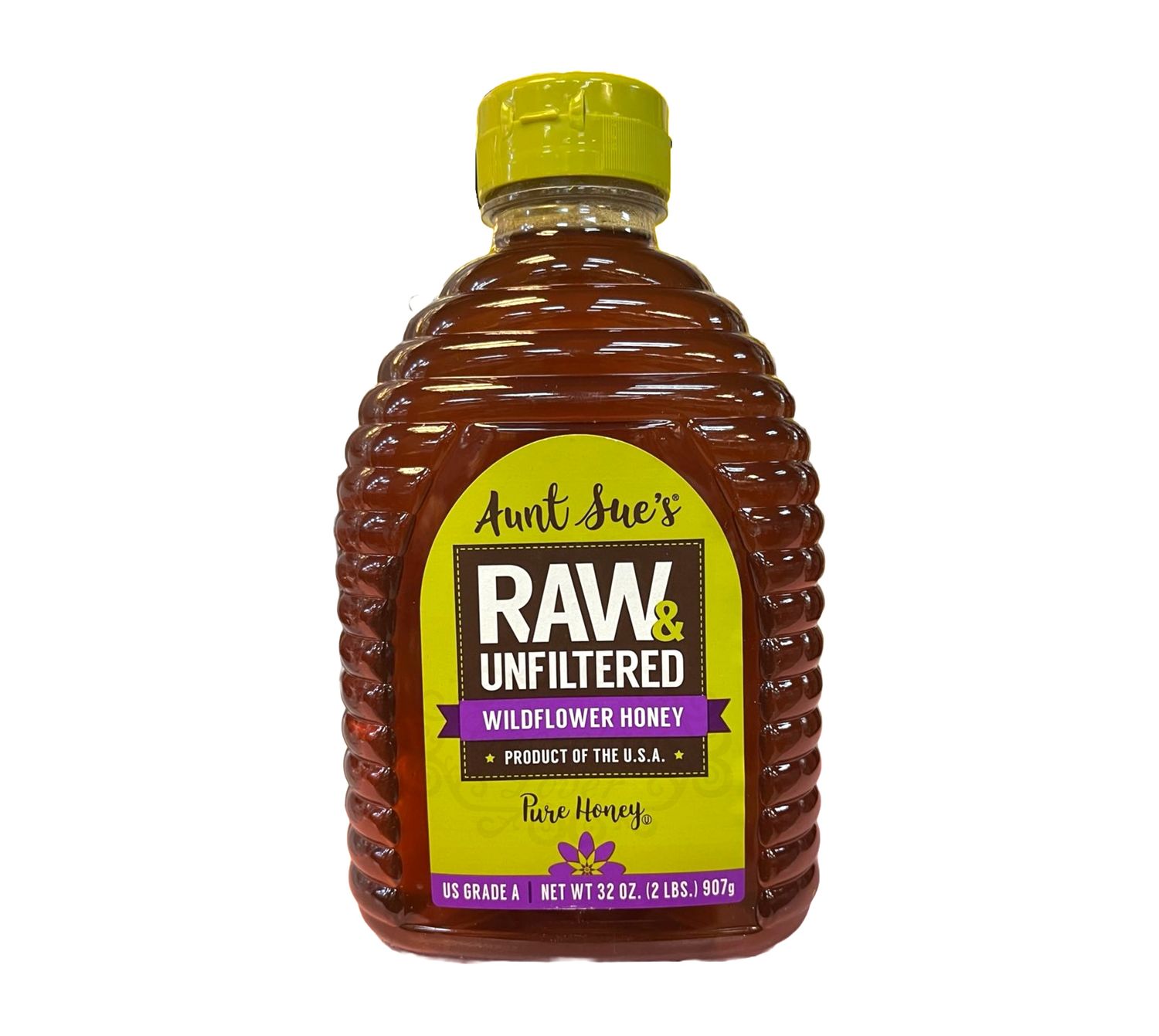 AUNT SUE&#39;s RAW WILD HONEY 32oz (907g)