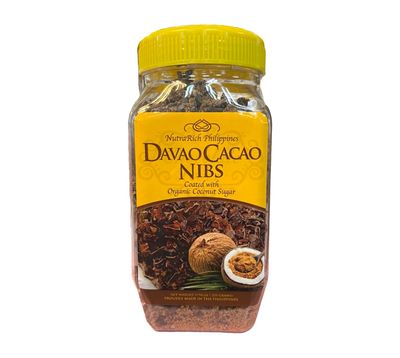 DAVAO CACAO NIBS W/ COCONUT SUGAR 225g
