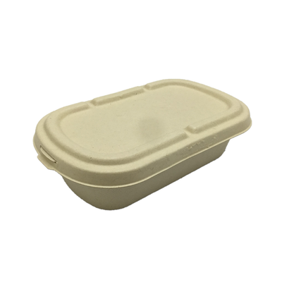 BAGASSE OVAL TRAY 1000ml 10’s