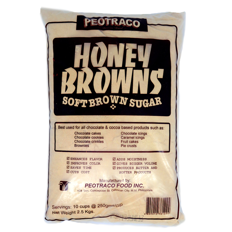 PEOTRACO HONEY BROWN SUGAR 2.5kg