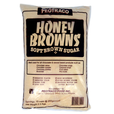 PEOTRACO HONEY BROWN SUGAR 2.5kg