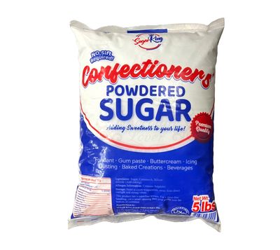 SUGAR KING CONFECTIONERS&#39; SUGAR 5lbs (2272g)