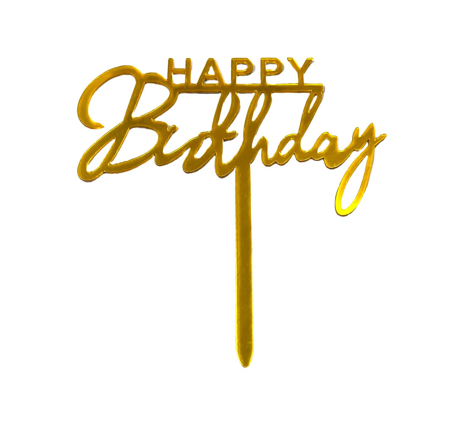 ACRYLIC GOLD TOPPER HB28