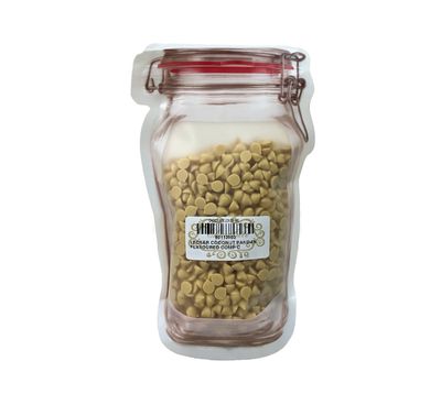 LECKER COCONUT PANDAN FLAVOURED CHOCOLATE CHIPS COMPOUND 250G