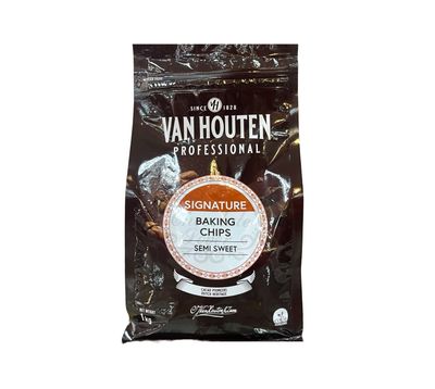 VAN HOUTEN SEMI-SWEET CHOCOLATE CHIPS (CSP1501)
