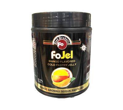 FO JEL MANGO FLAVOURED COLD PASTRY JELLY 1KG