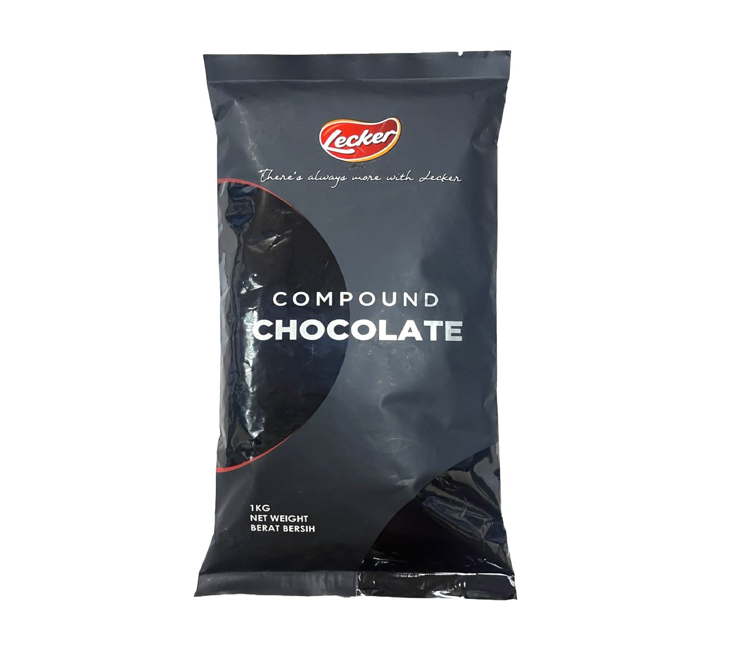 LECKER COCONUT PANDAN FLAVOURED CHOCOLATE CHIPS COMPOUND 1KG