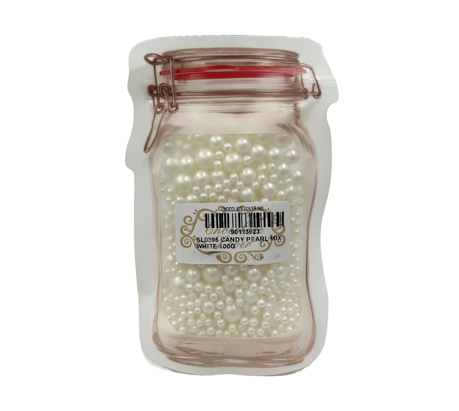 WHITE PEARL MIX CANDY SPRINKLE 100g