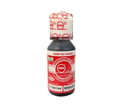 CROSS OIL BASED FOOD COLOR CHERRY RED 20ml