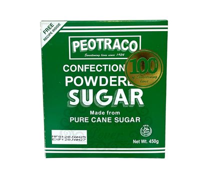 PEOTRACO CONFECTIONERS&#39; POWDERED SUGAR 450g