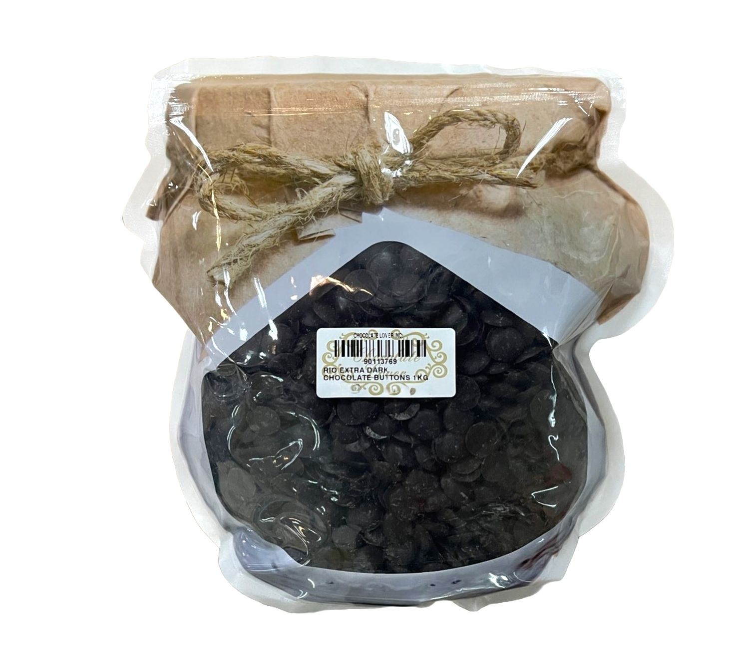 RIO EXTRA DARK CHOCOLATE BUTTONS 1kg