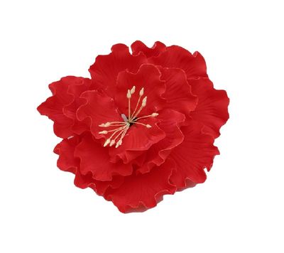 SL0142 PEONY RED FLOWER LARGE