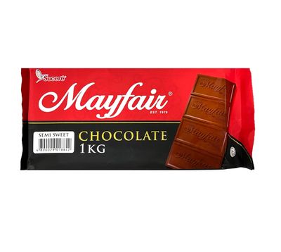 MAYFAIR SEMI-SWEET CHOCOLATE 1kg
