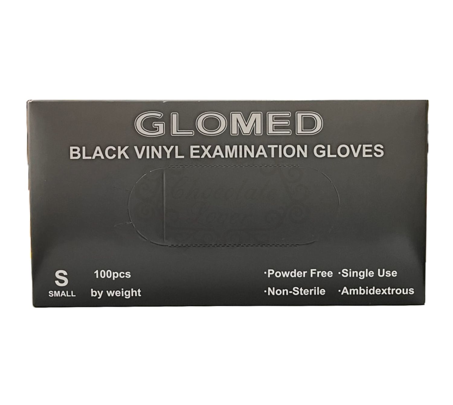 SL0395 BLACK VINYL GLOVES SMALL 100&#39;s