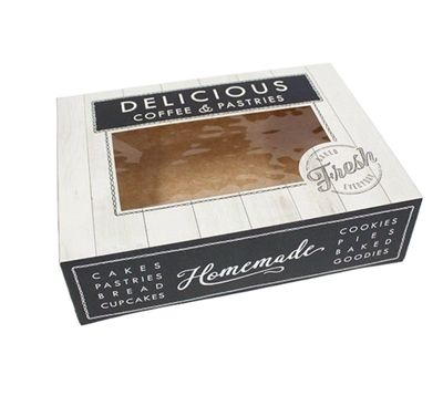 8″ X 10½″ X 3″ COFFEE AND PASTRIES (PFBOX) 20&#39;s