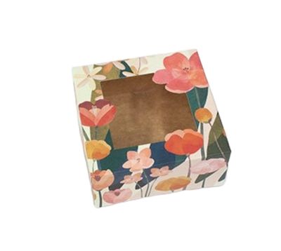 4&quot; X 4&quot; X 2&quot; SPRING BLOOMS (PFBOX) 20&#39;s
