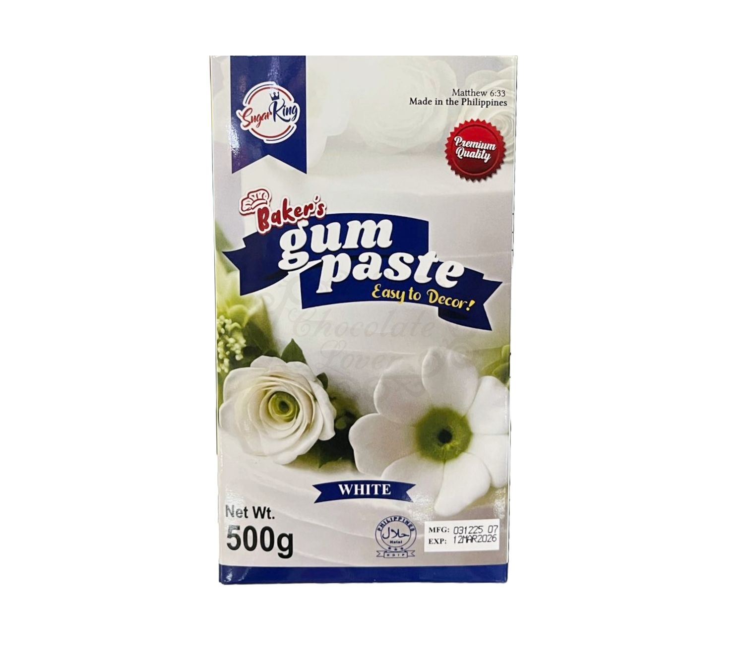 SUGAR KING BAKER&#39;S GUMPASTE 500g