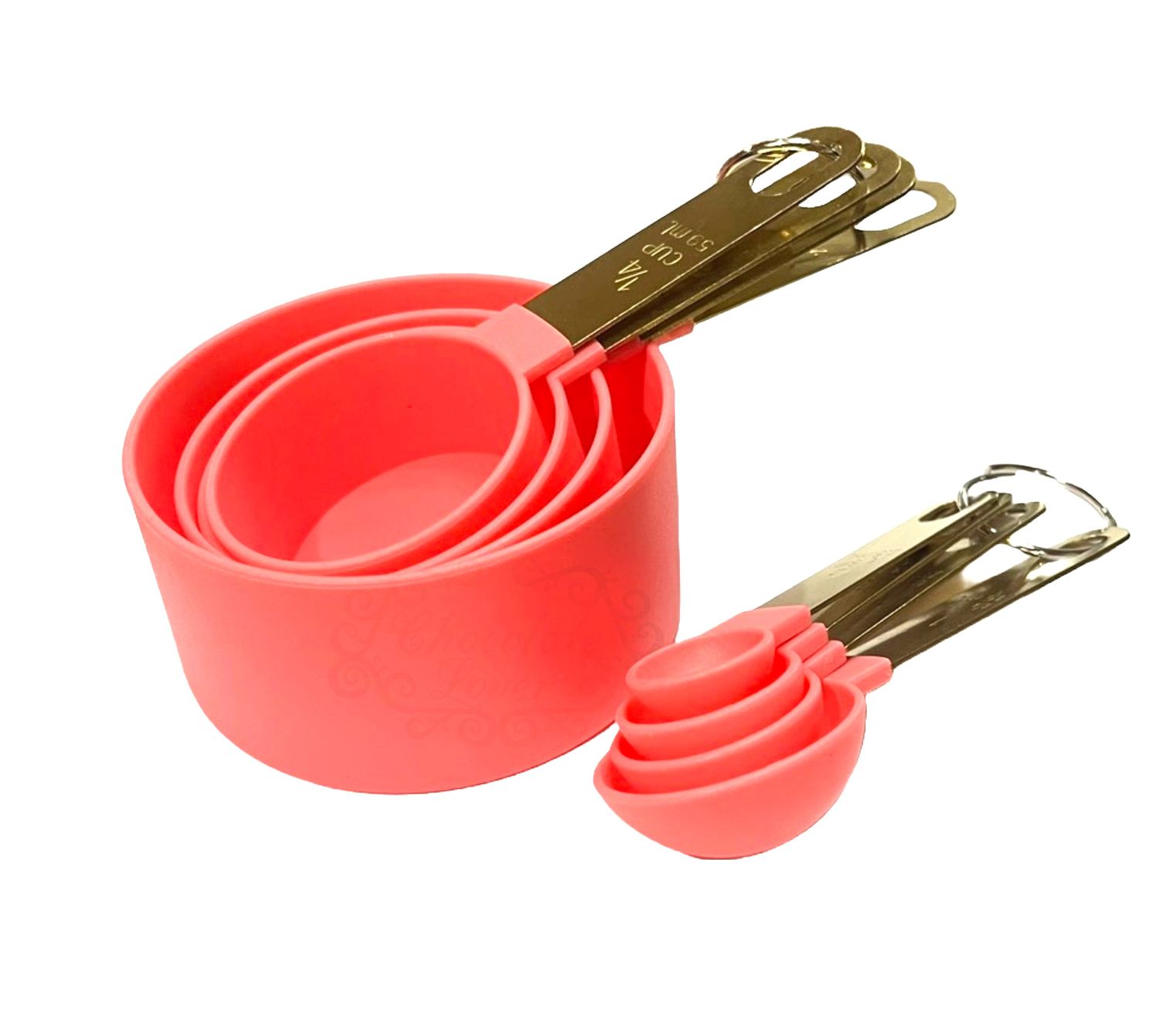 SL064 MEASURING CUP &amp; SPOON (8pcs)