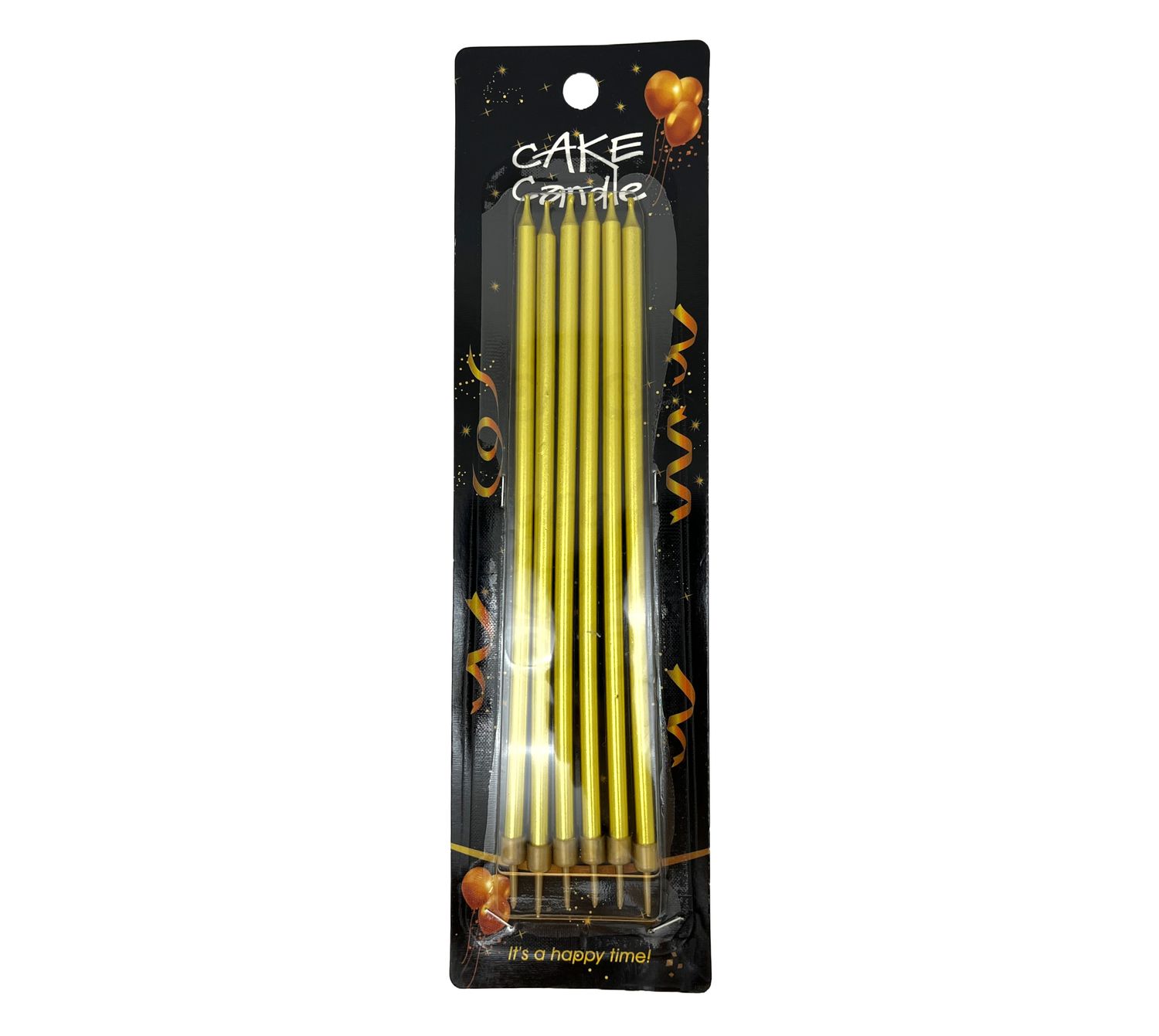 SL064 CANDLE STICK GOLD 7&quot;