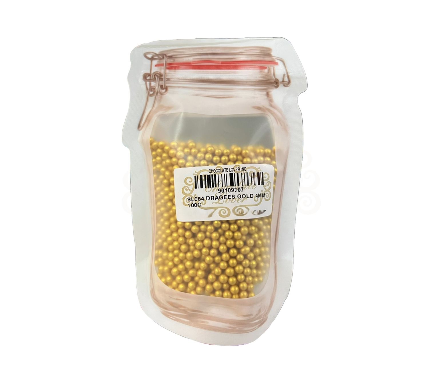 SL064 DRAGEES GOLD 4MM 100g