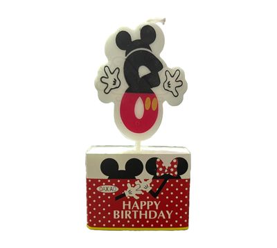 MICKEY MOUSE NUMBER CANDLE #8