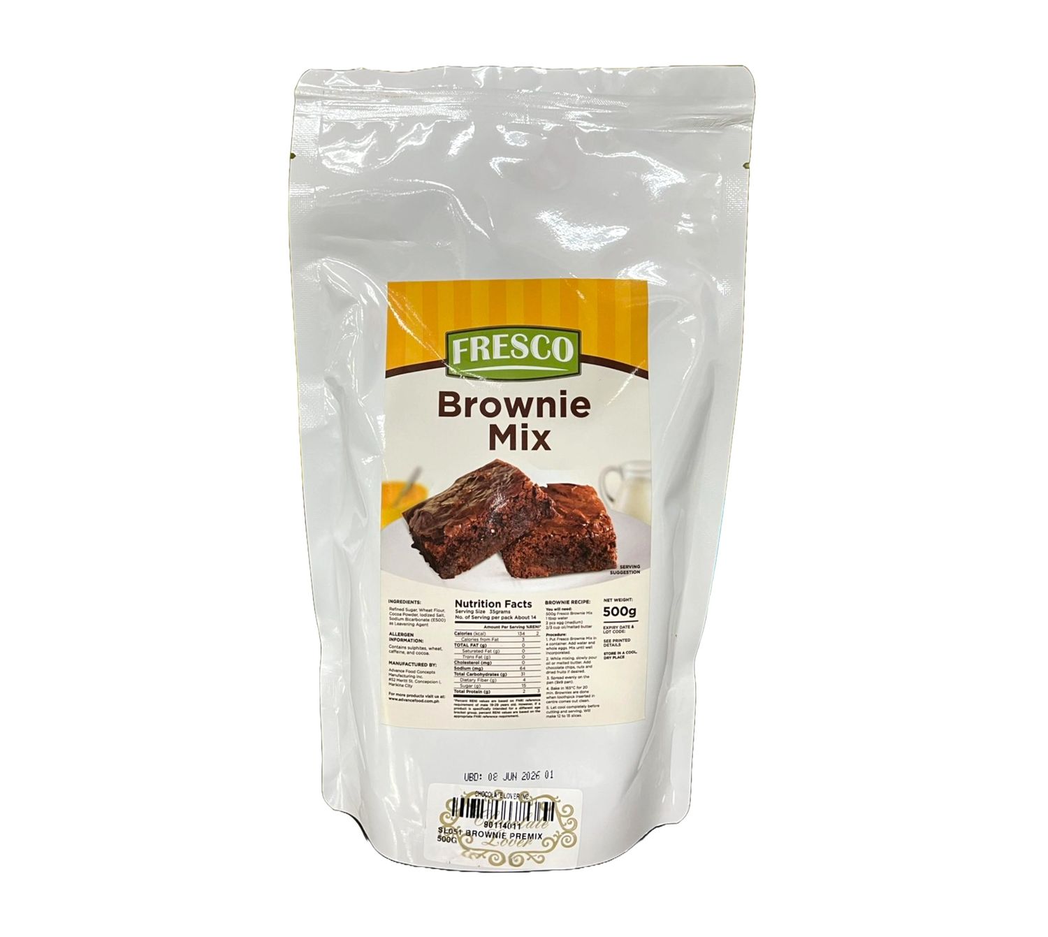 FRESCO BROWNIE PREMIX 500g