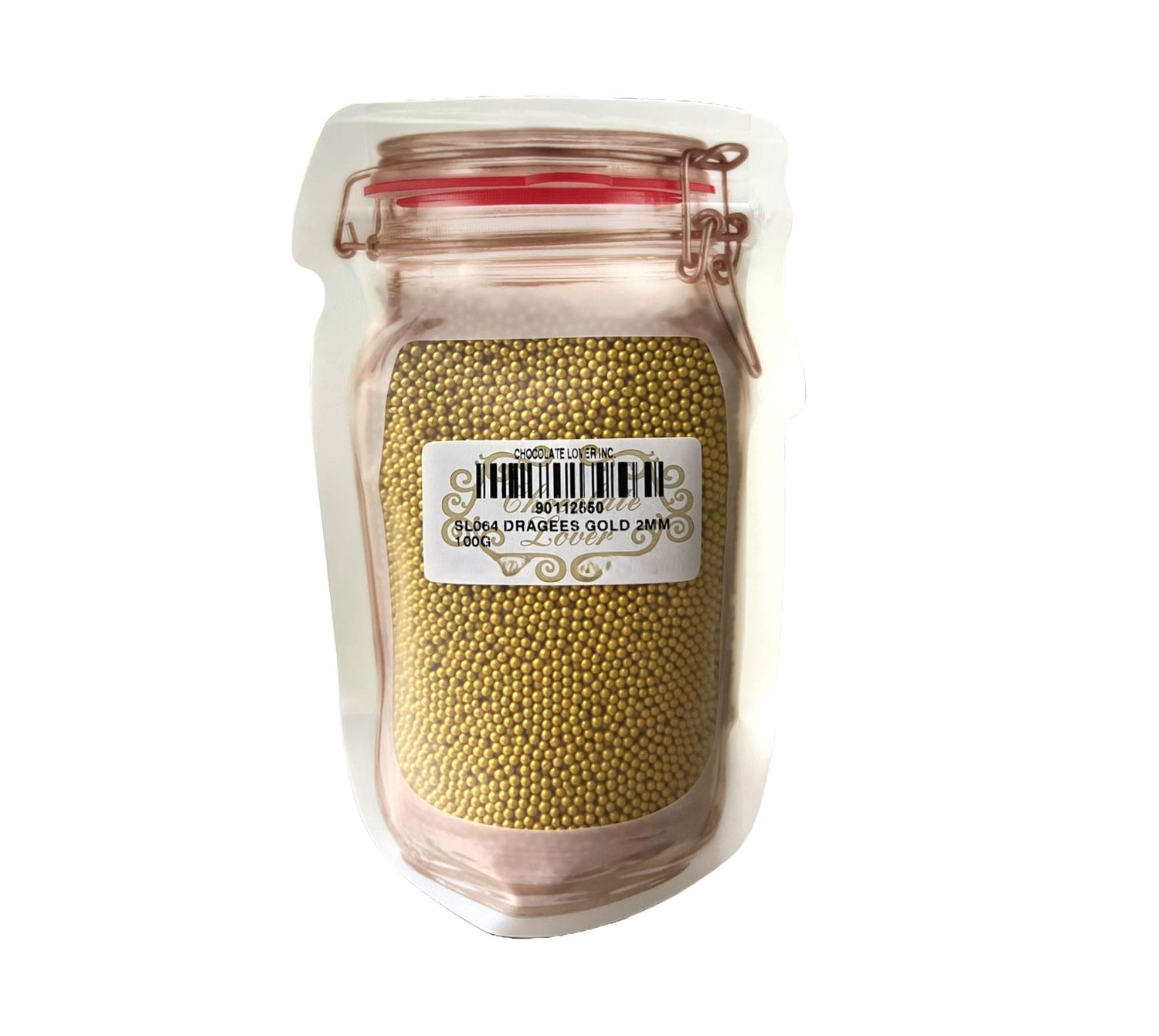 SL064 DRAGEES GOLD 2MM 100g