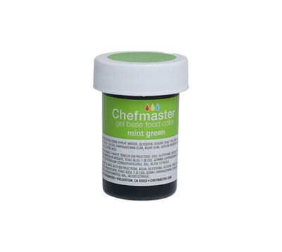 CHEFMASTER GEL COLOR MINT GREEN 1OZ