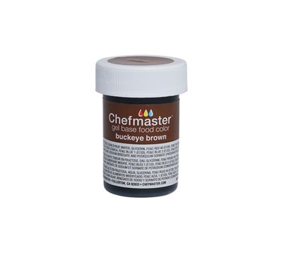 CHEFMASTER GEL COLOR BUCKEYE BROWN 1OZ