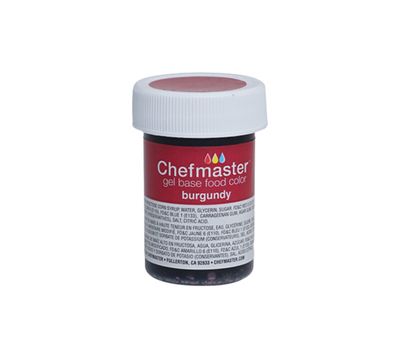 CHEFMASTER GEL COLOR BURGUNDY WINE 1OZ