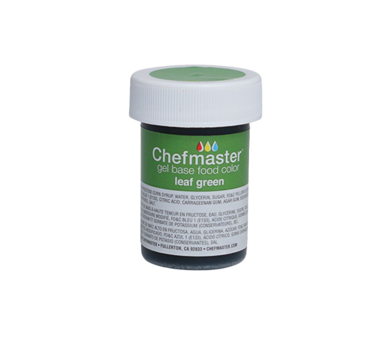 CHEFMASTER GEL COLOR LEAF GREEN 1OZ