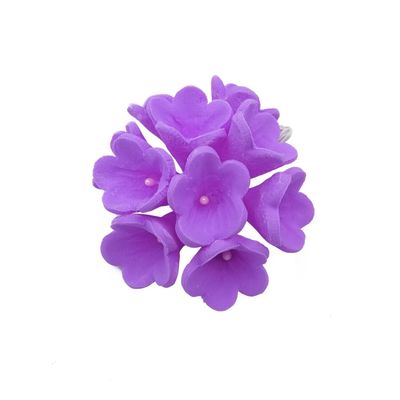 STEPHANOTIS VIOLET EDIBLE TOPPER 10&#39;S