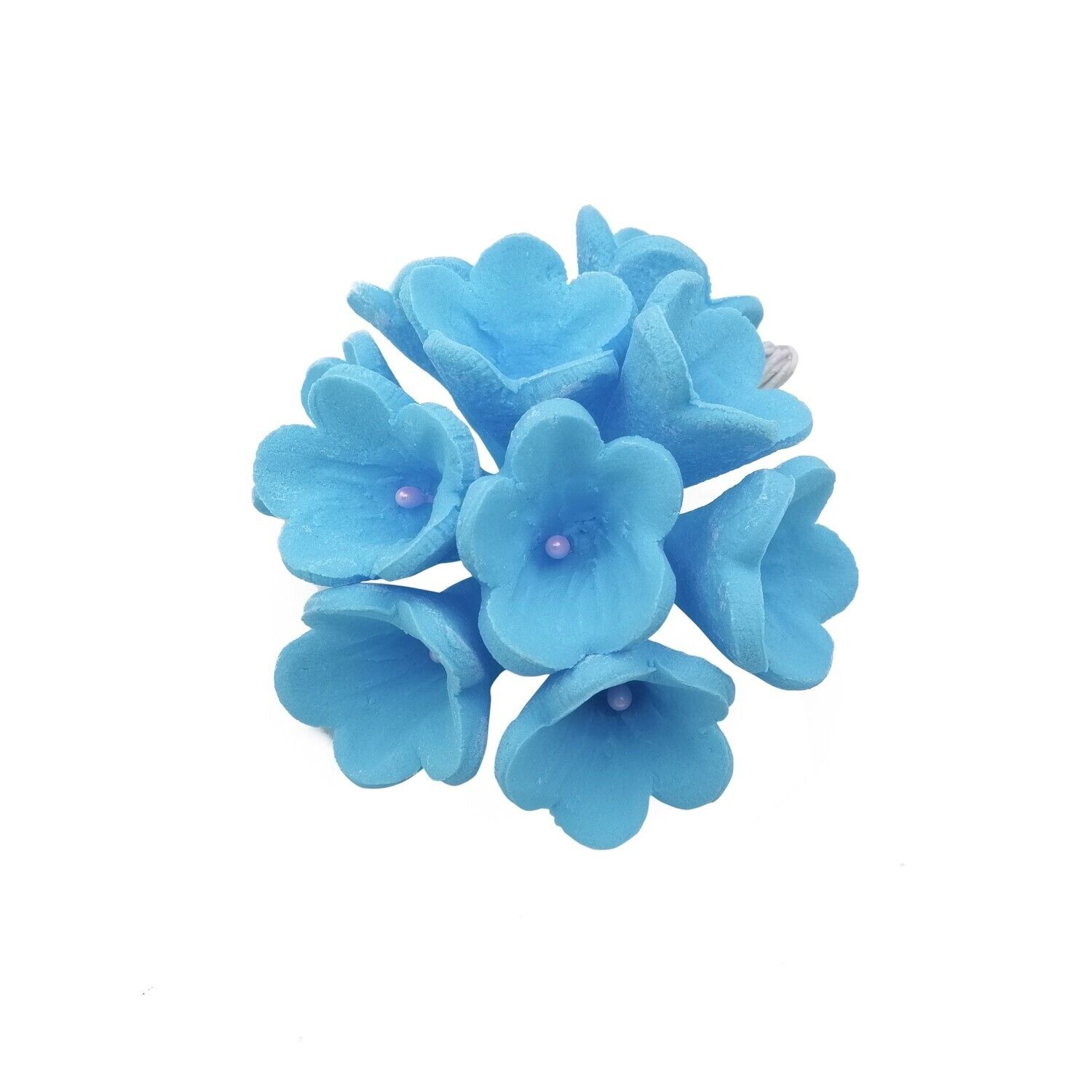 STEPHANOTIS BLUE EDIBLE TOPPER 10&#39;S