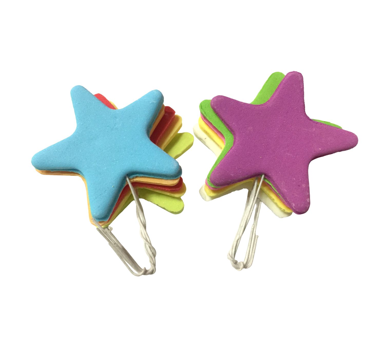 STAR GUMPASTE EDIBLE TOPPER 10&#39;S