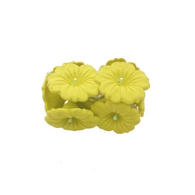 APPLE BLOSSOM YELLOW EDIBLE TOPPER 10&#39;s