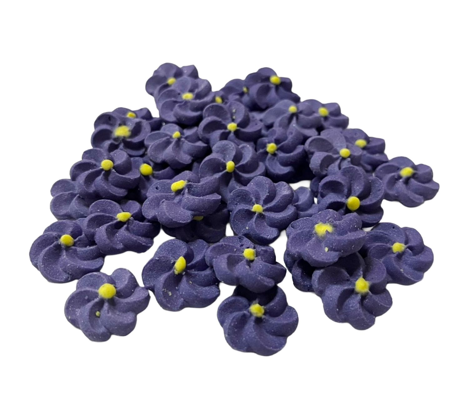 SL0576 DROPS FLOWER VIOLET TOPPERS