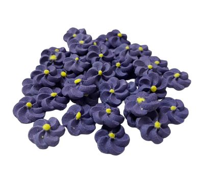 SL0576 DROPS FLOWER VIOLET TOPPERS
