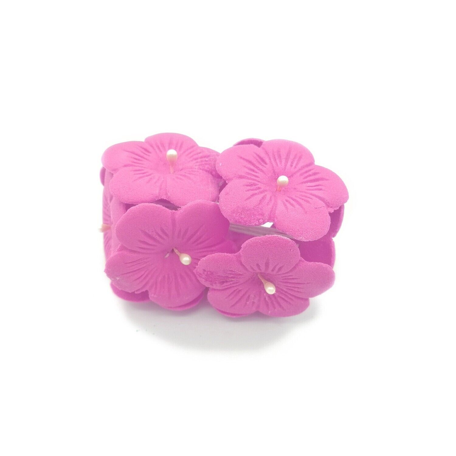 FIVE PETALS PINK EDIBLE TOPPER 10&#39;s