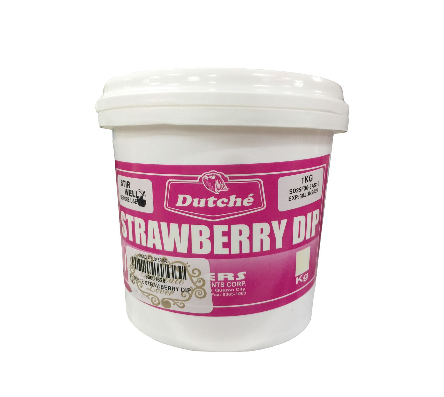 DUTCH&#39;E STRAWBERRY DIP 1kg