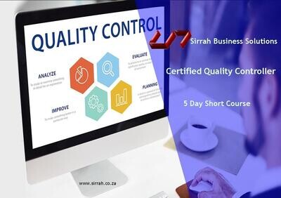 Certified Quality Controller (CQC) - Online Course