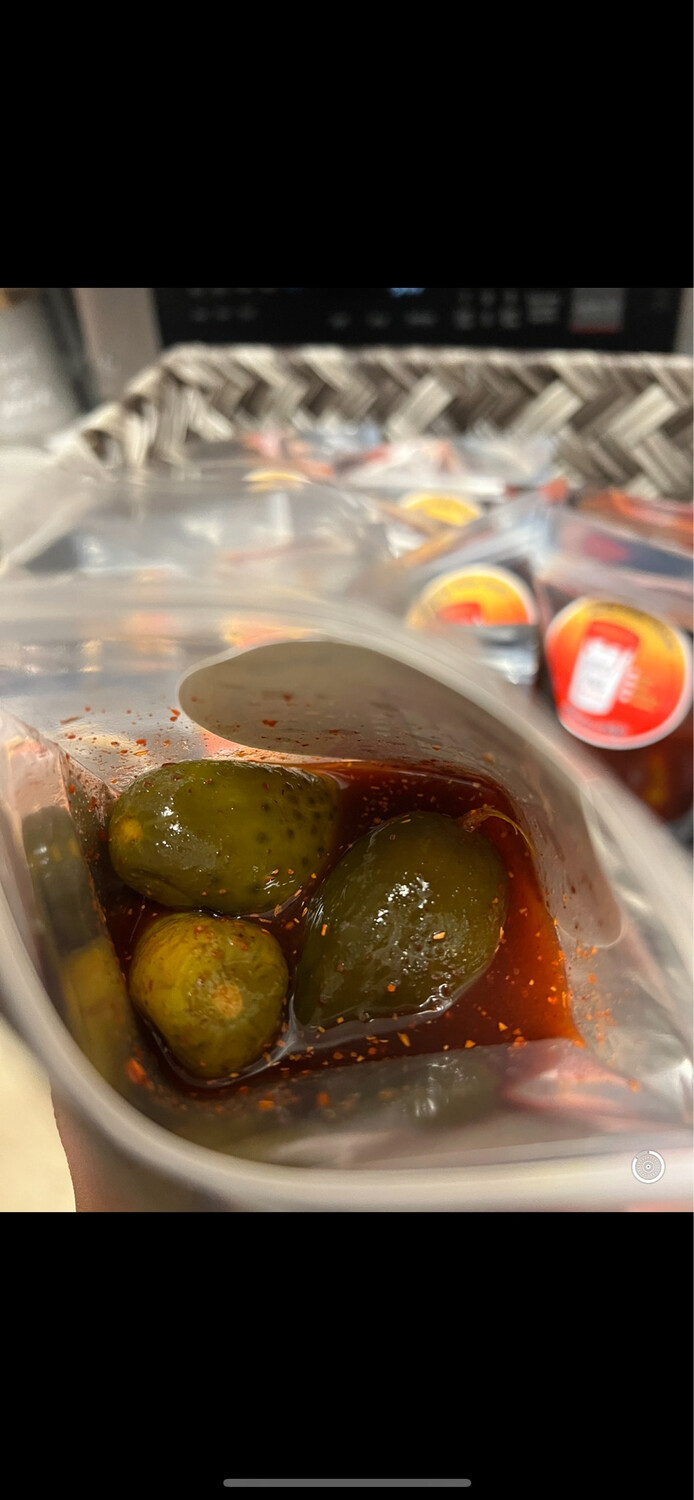 Chamoy Pickles In A Bag