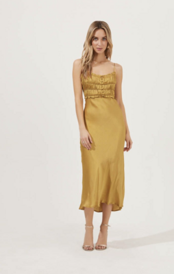 Zola Dress Antique Gold